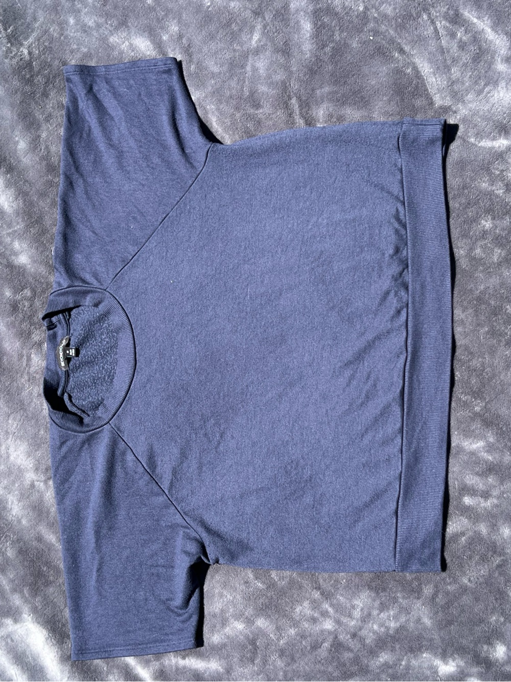 Beyond Yoga Navy Crewneck Pullover
